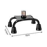 Maxbell Cane Tip Heavy Duty with Quad Support Rubber Feet Base Quad Support Cane Tip Large