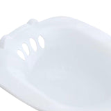 Maxbell Toilet Seat Sink Woman Sits Bath Deep Bowl Bidet Hip Bath Sturdy Comfortable White