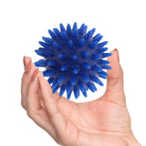 Maxbell Spike Massage Ball Exercise Foot Massage Ball for Back Hand Palms Feet Soles Blue