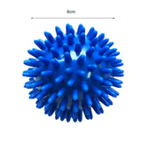 Maxbell Spiky Massage Balls Manual Portable Foot Massage Ball for Shoulder Feet Neck Blue