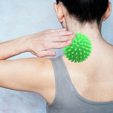 Maxbell Spiky Massage Balls Manual Portable Foot Massage Ball for Shoulder Feet Neck Green