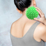 Maxbell Spiky Massage Balls Manual Portable Foot Massage Ball for Shoulder Feet Neck Green