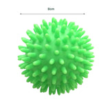 Maxbell Spiky Massage Balls Manual Portable Foot Massage Ball for Shoulder Feet Neck Green