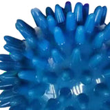 Maxbell Spike Massage Balls Multifunctional Manual Exercise Ball for Feet Back Hands Blue