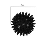 Maxbell Spike Massage Balls Multifunctional Manual Exercise Ball for Feet Back Hands Black