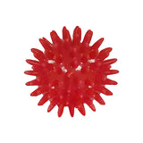 Maxbell Spike Massage Balls Multifunctional Manual Exercise Ball for Feet Back Hands Red