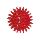Maxbell Spike Massage Balls Multifunctional Manual Exercise Ball for Feet Back Hands Red