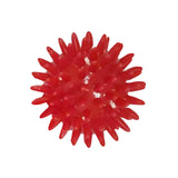 Maxbell Spike Massage Balls Multifunctional Manual Exercise Ball for Feet Back Hands Red