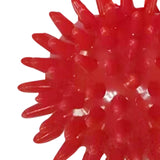 Maxbell Spike Massage Balls Multifunctional Manual Exercise Ball for Feet Back Hands Red