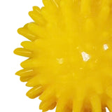 Maxbell Spike Massage Balls Multifunctional Manual Exercise Ball for Feet Back Hands Yellow