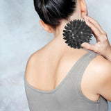 Maxbell Spike Massage Balls Multifunctional Manual Exercise Ball for Feet Back Hands Gray
