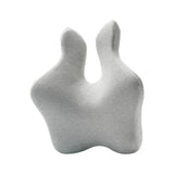 Maxbell Lumbar Support Pillow Back Rest for recliner Office Chair Back Computer Desk Light Grey
