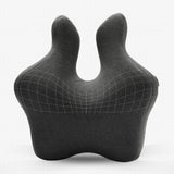 Maxbell Lumbar Support Pillow Back Rest for recliner Office Chair Back Computer Desk Dark Gray