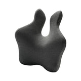 Maxbell Lumbar Support Pillow Back Rest for recliner Office Chair Back Computer Desk Dark Gray