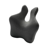Maxbell Lumbar Support Pillow Back Rest for recliner Office Chair Back Computer Desk Dark Gray