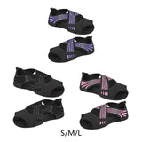 Maxbell Yoga Socks for Women Clasped Pilates Socks Grip Socks for Barre Yoga Pilates S Violet