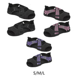 Maxbell Yoga Socks for Women Clasped Pilates Socks Grip Socks for Barre Yoga Pilates S Violet