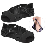 Maxbell Yoga Socks for Women Clasped Pilates Socks Grip Socks for Barre Yoga Pilates L Black