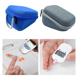 Maxbell Hard Storage Case Durable Lightweight Pouch for Pressure Monitor (Case Only) Blue
