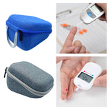Maxbell Hard Storage Case Durable Lightweight Pouch for Pressure Monitor (Case Only) Blue