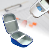 Maxbell Hard Storage Case Durable Lightweight Pouch for Pressure Monitor (Case Only) Blue