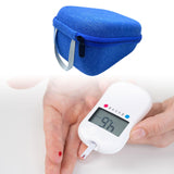 Maxbell Hard Storage Case Durable Lightweight Pouch for Pressure Monitor (Case Only) Blue