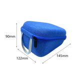 Maxbell Hard Storage Case Durable Lightweight Pouch for Pressure Monitor (Case Only) Blue