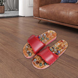 Maxbell Foot Massage Slippers with Natural Stone Summer Gifts Comfortable Adjustable 35 to 36