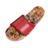 Maxbell Foot Massage Slippers with Natural Stone Summer Gifts Comfortable Adjustable 39 to 40