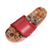 Maxbell Foot Massage Slippers with Natural Stone Summer Gifts Comfortable Adjustable 43 to 44