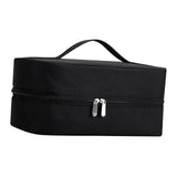 Maxbell Hair Dryer Travel Case Water Resistant Storage Black Hair Dryer Carrying Bag