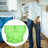Maxbell Incontinence Underwear Waterproof Adult Diaper for Men Women Elderly Seniors green