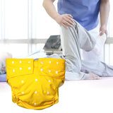 Maxbell Incontinence Underwear Waterproof Adult Diaper for Men Women Elderly Seniors yellow