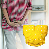 Maxbell Incontinence Underwear Waterproof Adult Diaper for Men Women Elderly Seniors yellow
