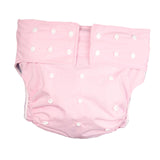 Maxbell Incontinence Underwear Waterproof Adult Diaper for Men Women Elderly Seniors pink