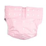 Maxbell Incontinence Underwear Waterproof Adult Diaper for Men Women Elderly Seniors pink