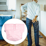 Maxbell Incontinence Underwear Waterproof Adult Diaper for Men Women Elderly Seniors pink
