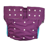 Maxbell Incontinence Underwear Waterproof Adult Diaper for Men Women Elderly Seniors violet