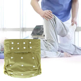 Maxbell Incontinence Underwear Waterproof Adult Diaper for Men Women Elderly Seniors ink green