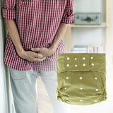 Maxbell Incontinence Underwear Waterproof Adult Diaper for Men Women Elderly Seniors ink green