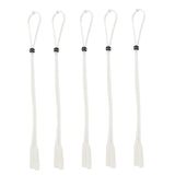 Maxbell 5 Pieces Glasses Strap Sunglasses Strap for Any Activities Hanging Neck Kids White