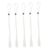 Maxbell 5 Pieces Glasses Strap Sunglasses Strap for Any Activities Hanging Neck Kids White