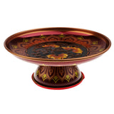Max Alloy Tray Buddhism Worship Offering Pedestal for Buddha Altar 6 Inch