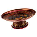 Max Alloy Tray Buddhism Worship Offering Pedestal for Buddha Altar 6 Inch
