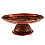 Max Alloy Tray Buddhism Worship Offering Pedestal for Buddha Altar 6 Inch