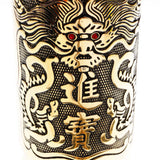 Max Buddha Supplies Lotus Copper Lucky Incense Tube Temple Buddha Decor -8 inch