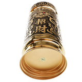 Max Buddha Supplies Lotus Copper Lucky Incense Tube Temple Buddha Decor -8 inch