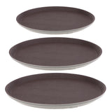 Max Plastic Circular Shaped Cup Tray Food/Snack/ Fruit Tray for Bar Tools  28cm