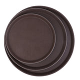 Max Plastic Circular Shaped Cup Tray Food/Snack/ Fruit Tray for Bar Tools  40cm