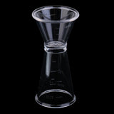 Max PC Double Single Shot Measure Cup Cocktail Drink Jigger Bar Tools 9cm